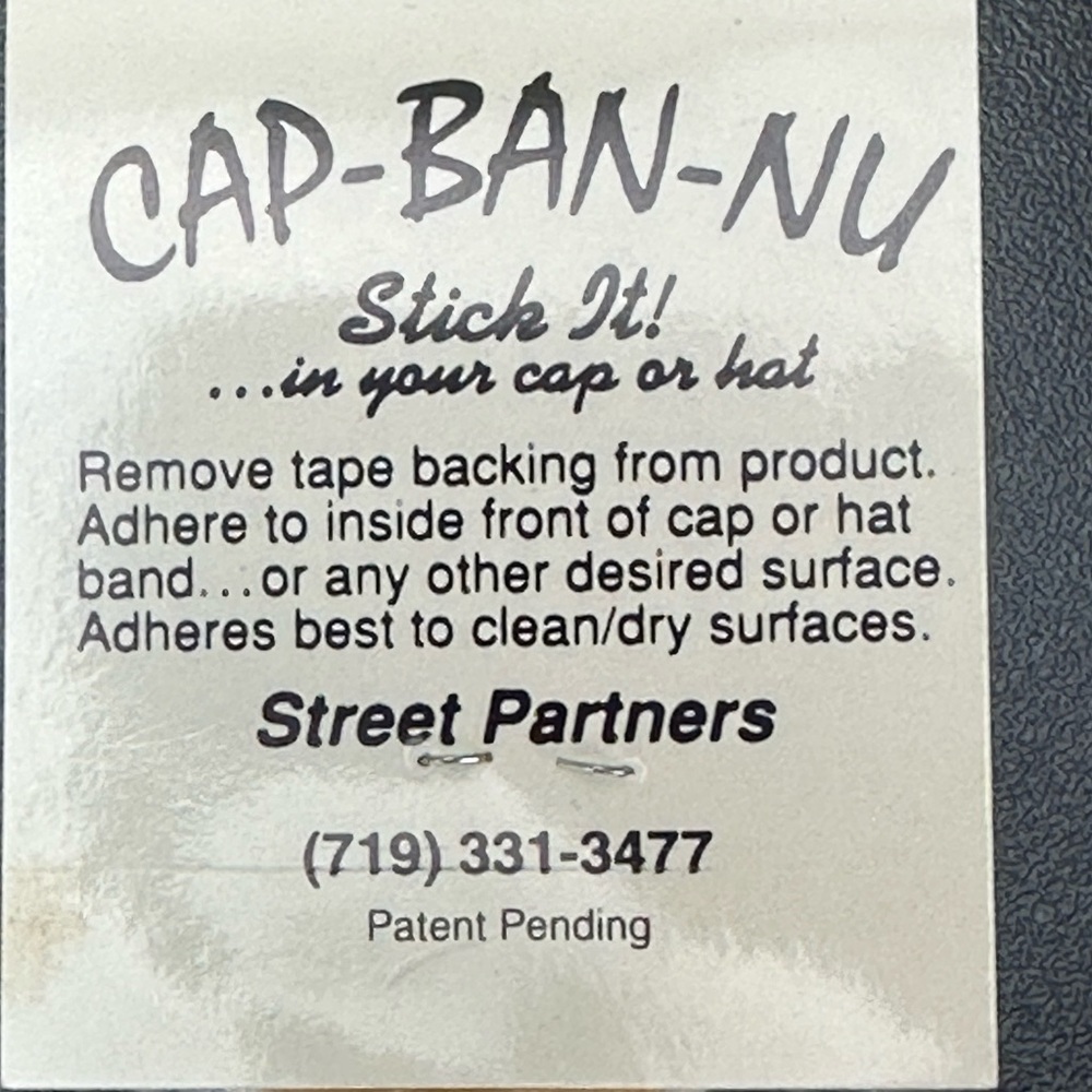 New Cap-Ban-Nu Disposable Sweatband For Caps‎ & Hats Beige Lot of 3 Padded - Picture 4 of 7